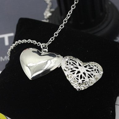 Collar colgante romantico