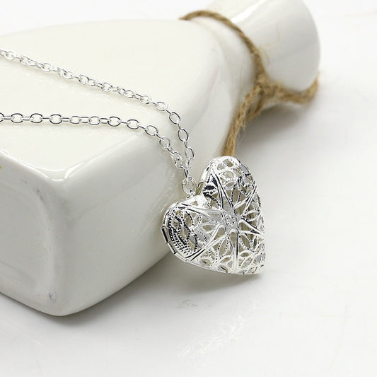 Collar colgante romantico